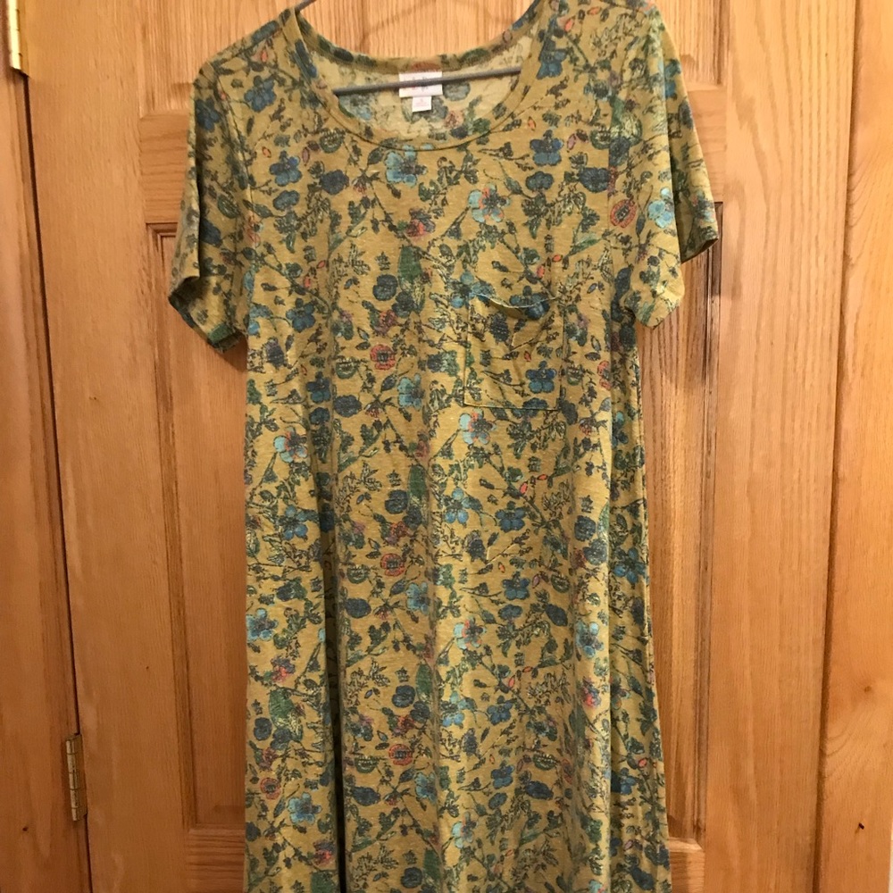 NWOT LULAROE SMALL FLORAL CARLY